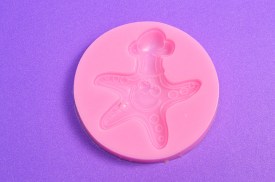 Molde silicona rosa estrella de mar personaje.jpg